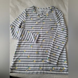 Stripe and lemon shirt